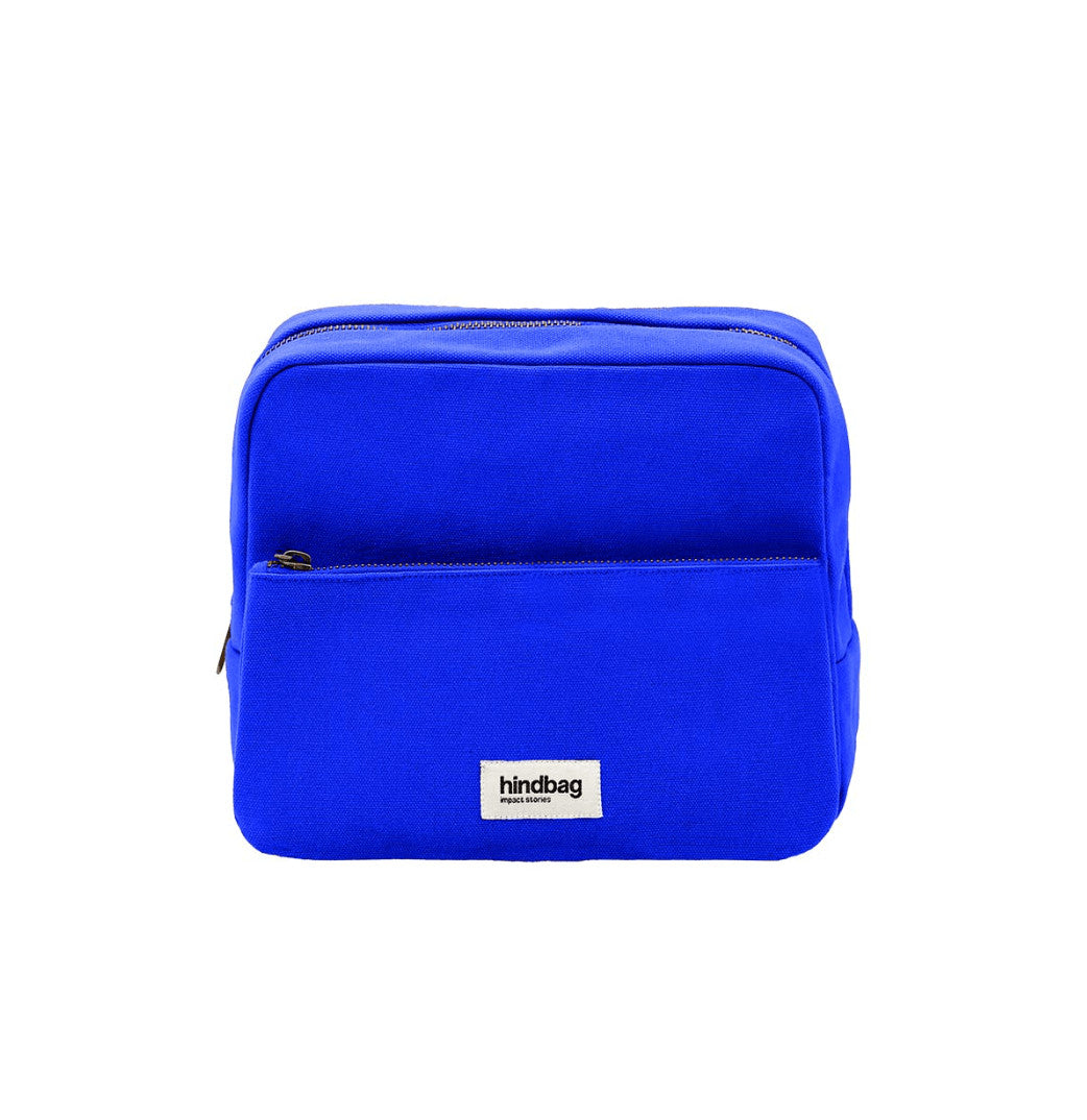 Trousse de toilette XL Alix - Bleu électrique