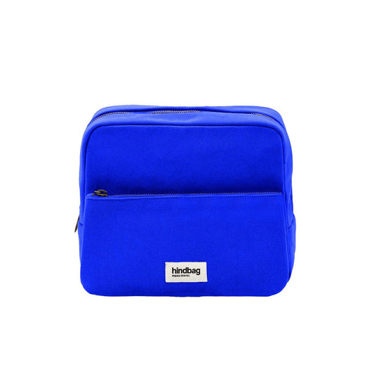 Trousse de toilette XL Alix - Bleu électrique