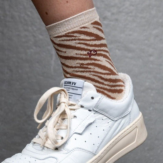 Chaussettes Zèbre - Beige - Taille 37/40 — Billybelt , Lyon