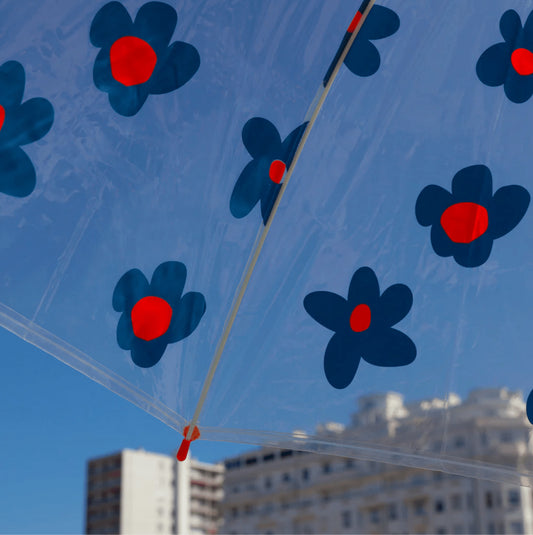Parapluie Fleurs bleues - Petit format — Mathilde Cabanas , Lyon