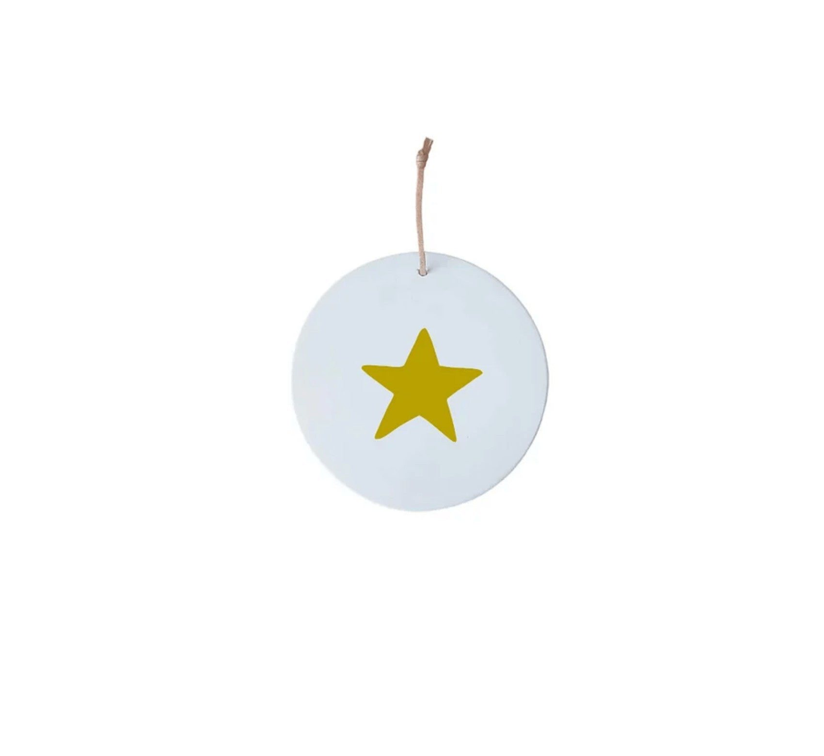 Mini médaillon Etoile - Doré