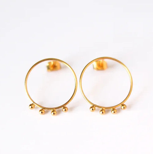 Puces Billes ring - Gold