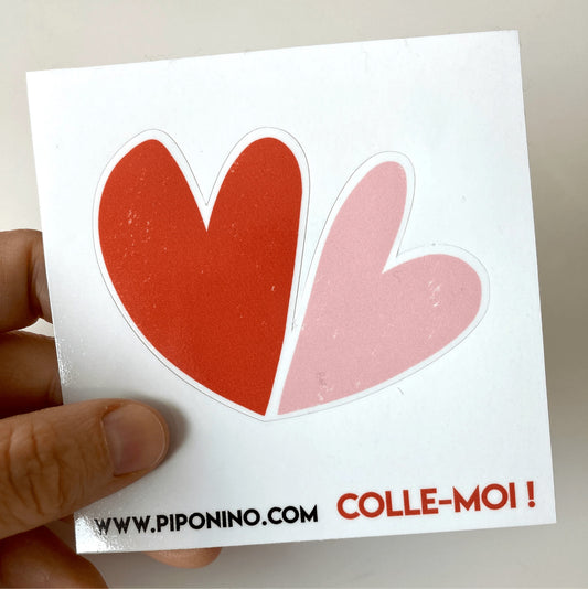 Sticker autocollant - Love forever