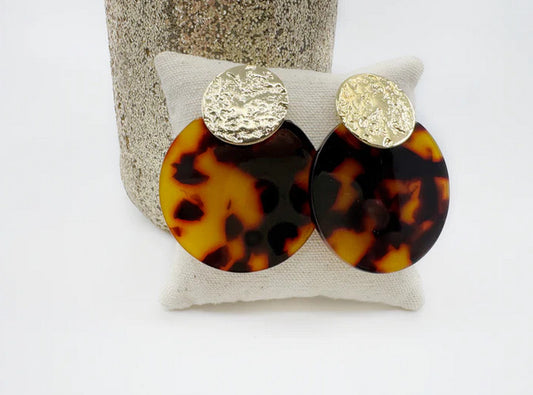Boucles d'oreille Moon Leo