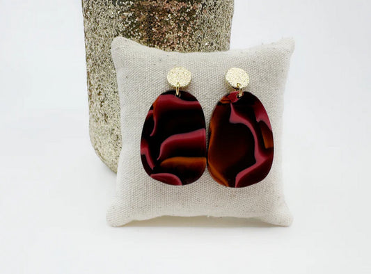 Boucles d'oreille Envies velvet