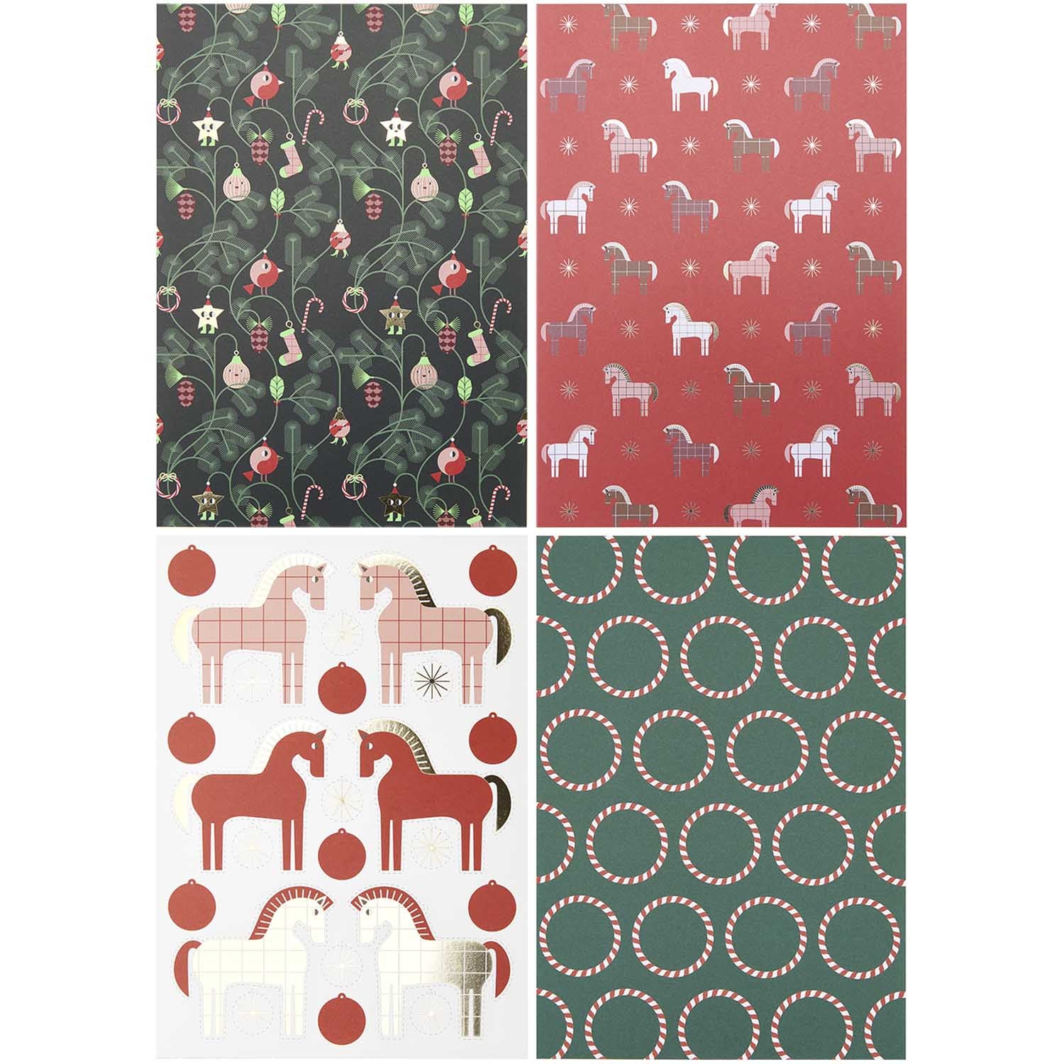 Bloc de 24 feuilles à motifs - Christmas Rocks! — Rico design , Lyon