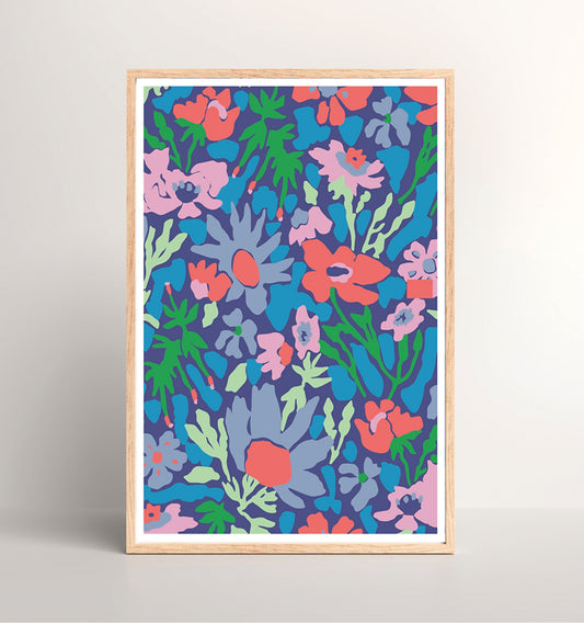 Kit de peinture au numéro 40x60 - Mon herbier — Salut Irène , Lyon