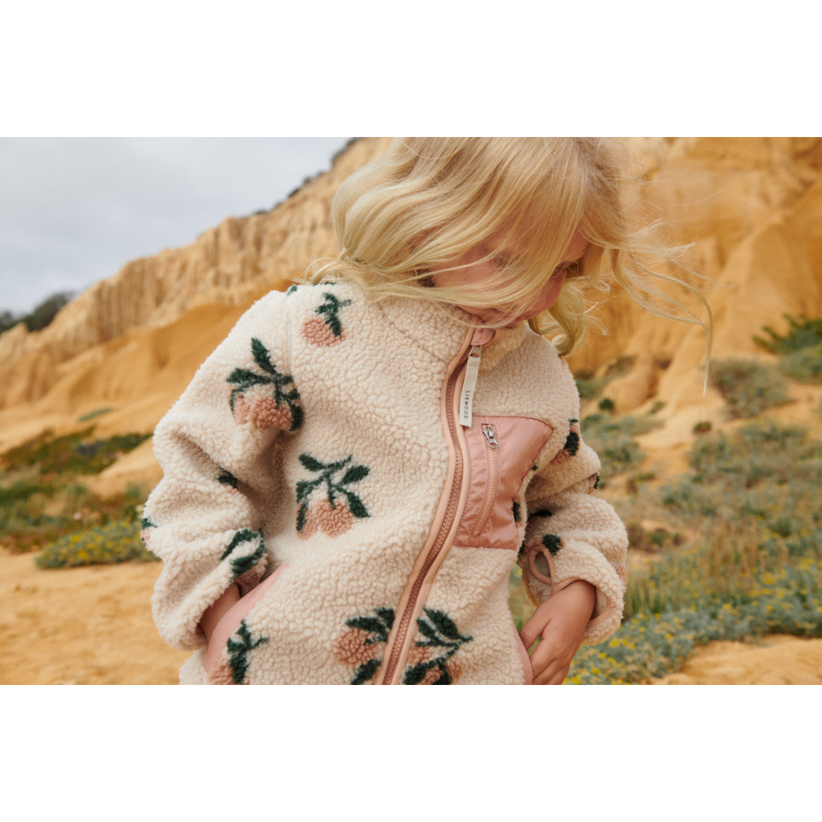 Veste Nolan 2 ans - Peach / Sea shell