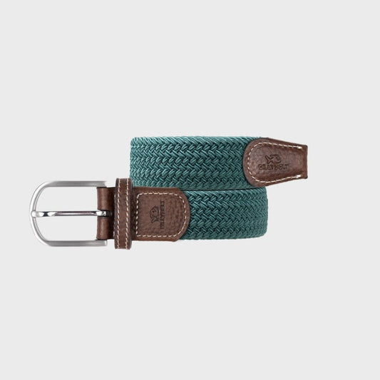 Ceinture tressée élastique T1 - Pin vert — Billybelt , Lyon