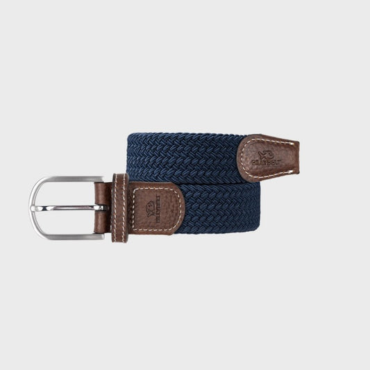 Ceinture tressée élastique T1 - Bleu ardoise — Billybelt , Lyon
