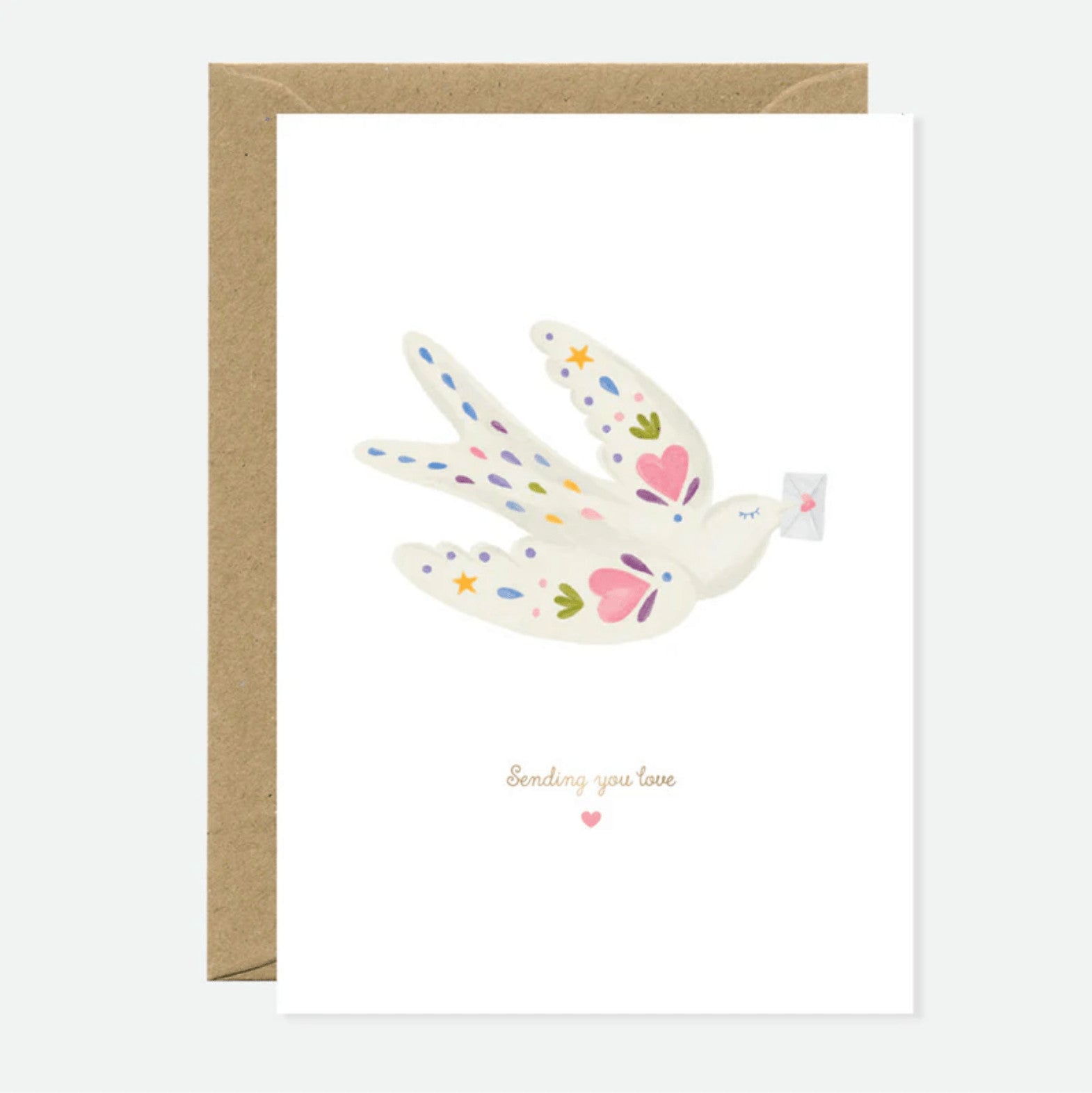 Carte Sending love bird — All the ways to say , Lyon
