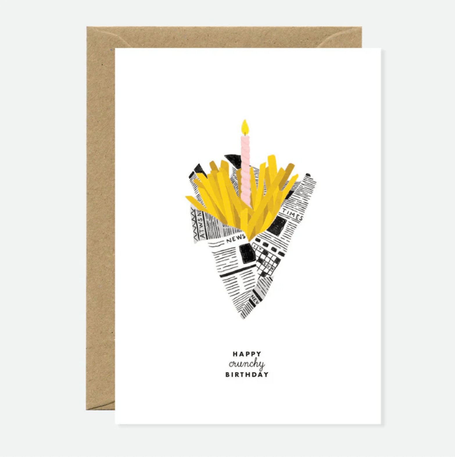 Carte Happy crunchy birthday — All the ways to say , Lyon