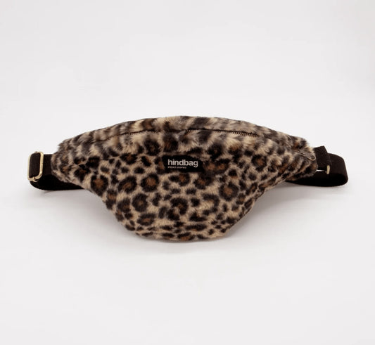 Sac banane Olivia - Léopard fourrure
