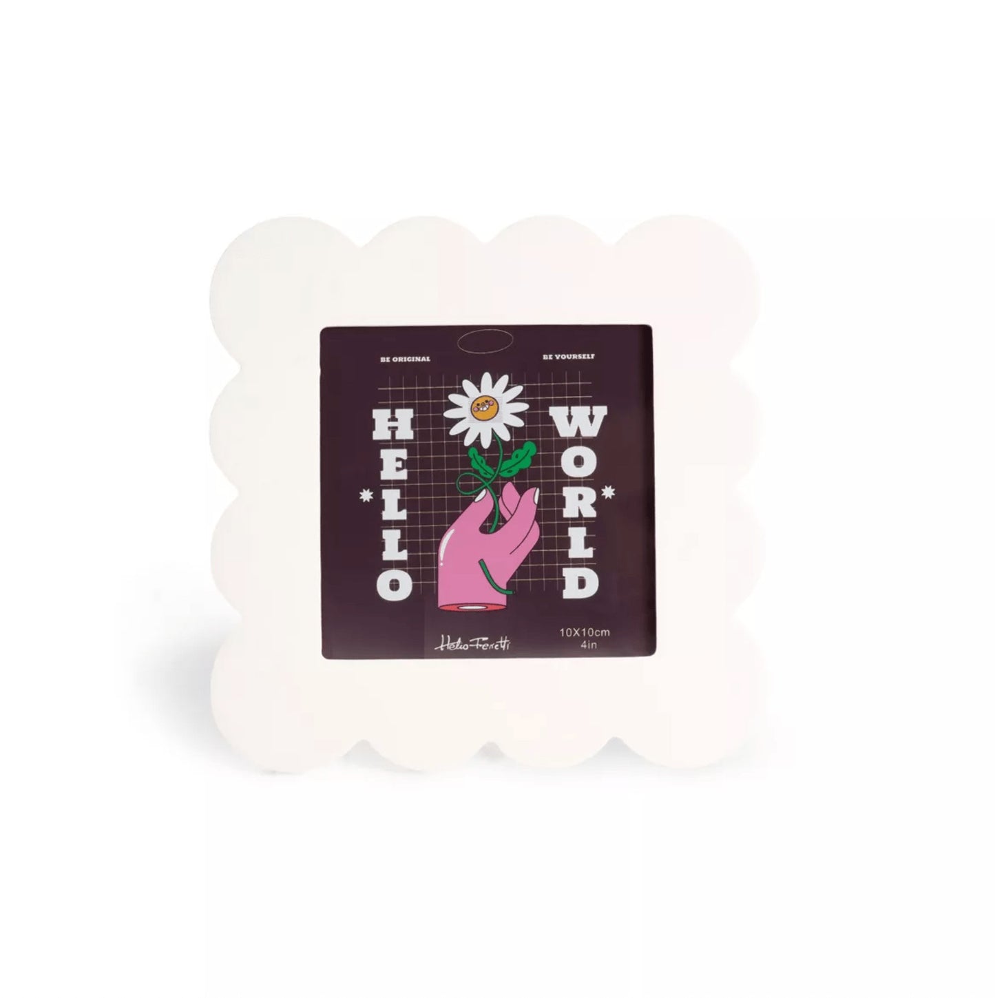 Cadre photo carré - Pétale beige — Helio Ferretti , Lyon