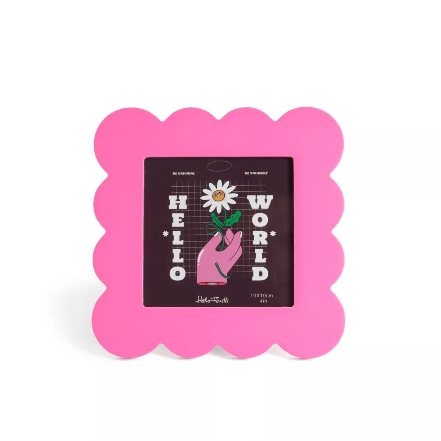 Cadre photo carré - Pétale rose — Helio Ferretti , Lyon