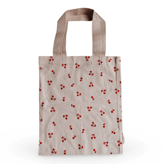 Tote bag small - Cherries / Apple blossom