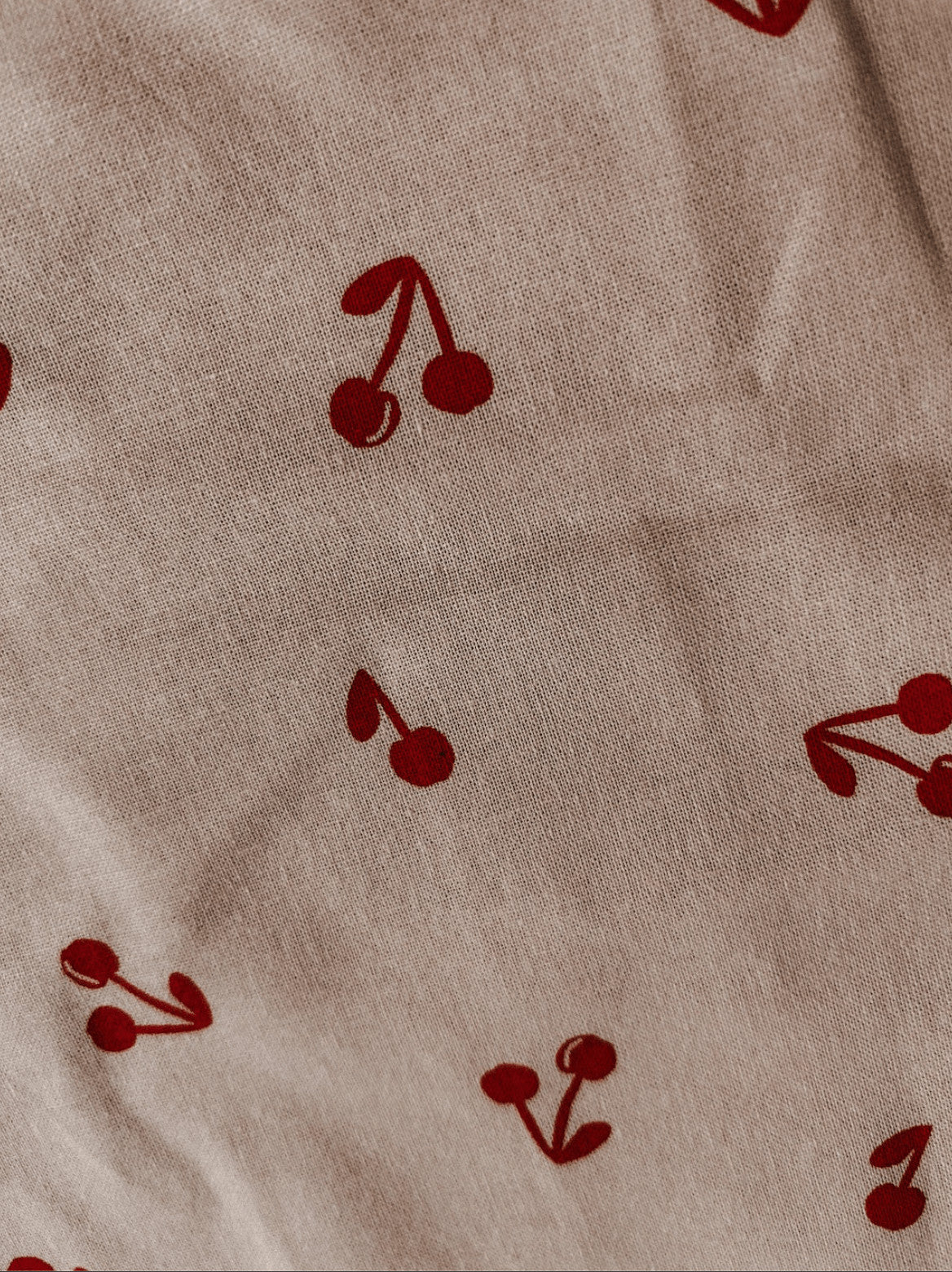 Tote bag small - Cherries / Apple blossom