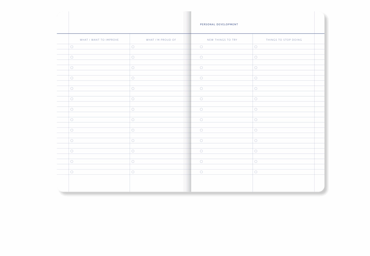 Agenda scolaire 18 mois 2026/2027 - Abstract blue