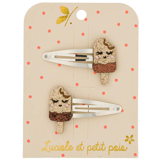 Barrettes Ice cream choco