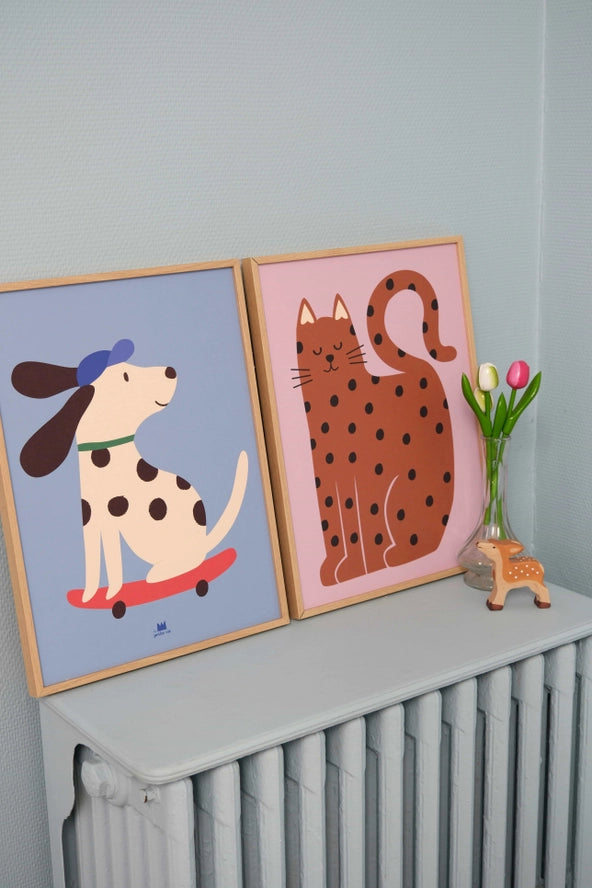 Affiche A3 - Dalmatien skate