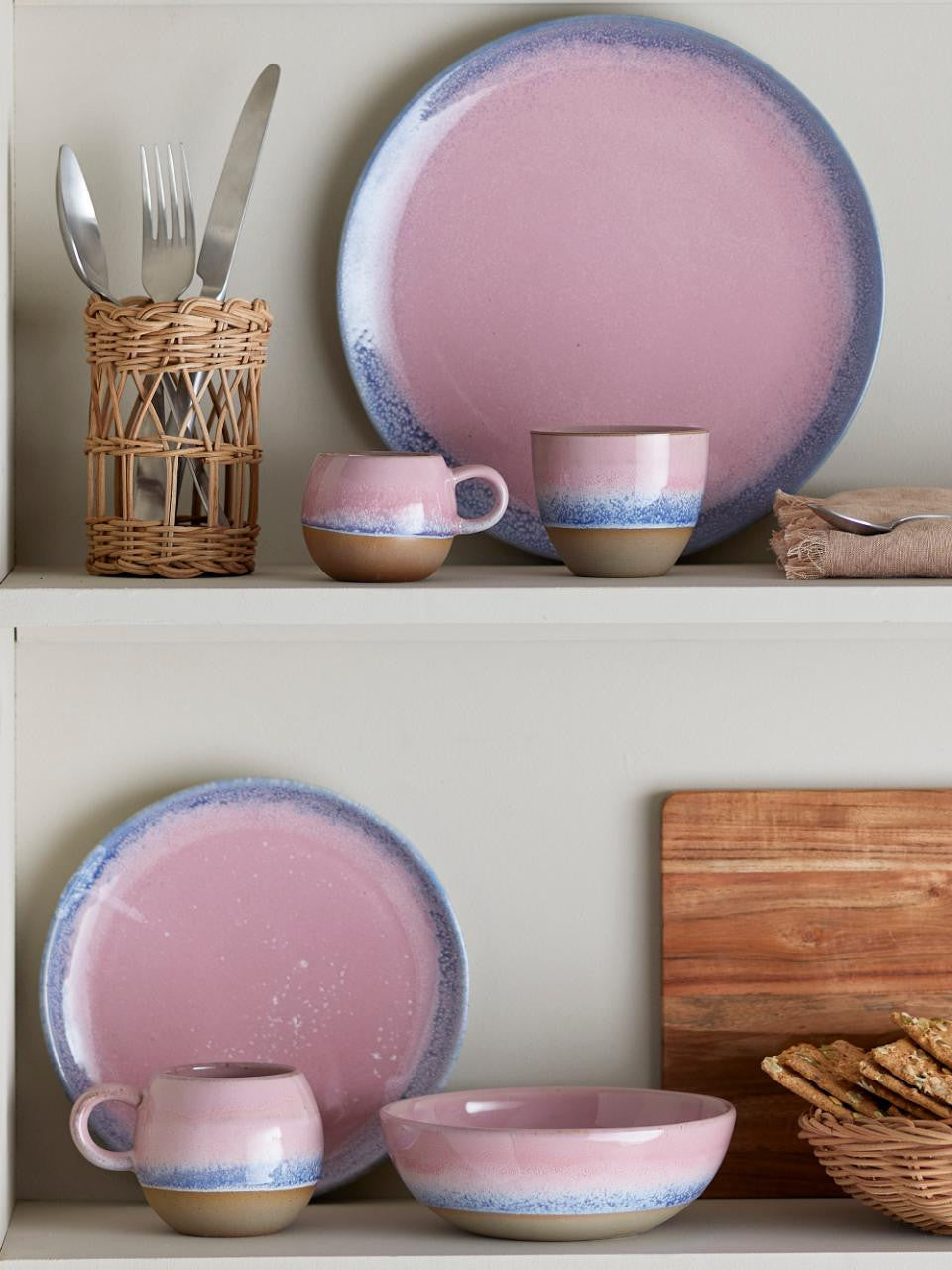 Tasse à expresso Paula - rose à anse — Bloomingville , Lyon