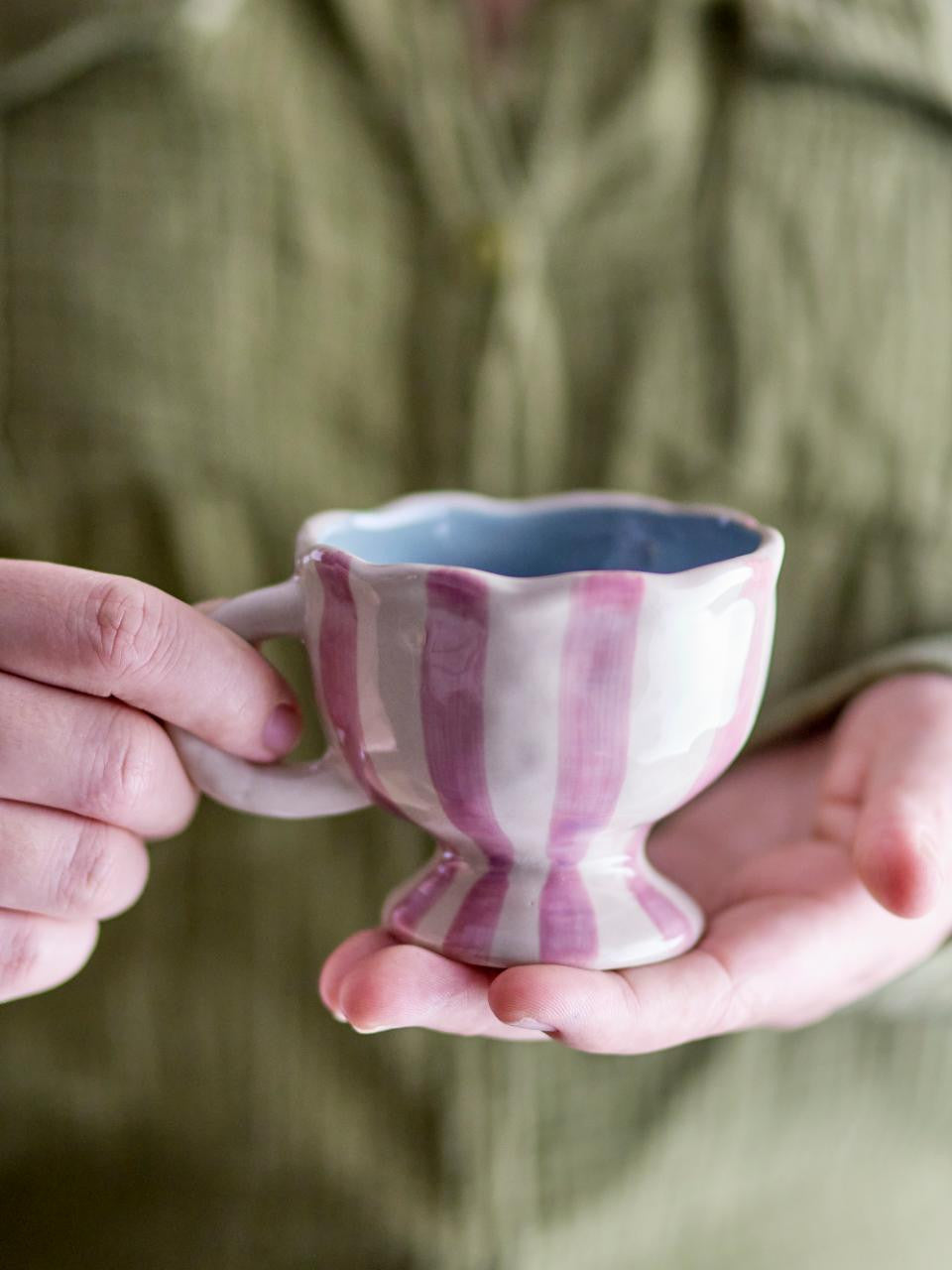 Tasse Willa - rayée rose — Bloomingville , Lyon