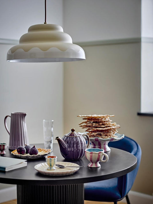 Coquetier Willa - rayé bleu — Bloomingville , Lyon