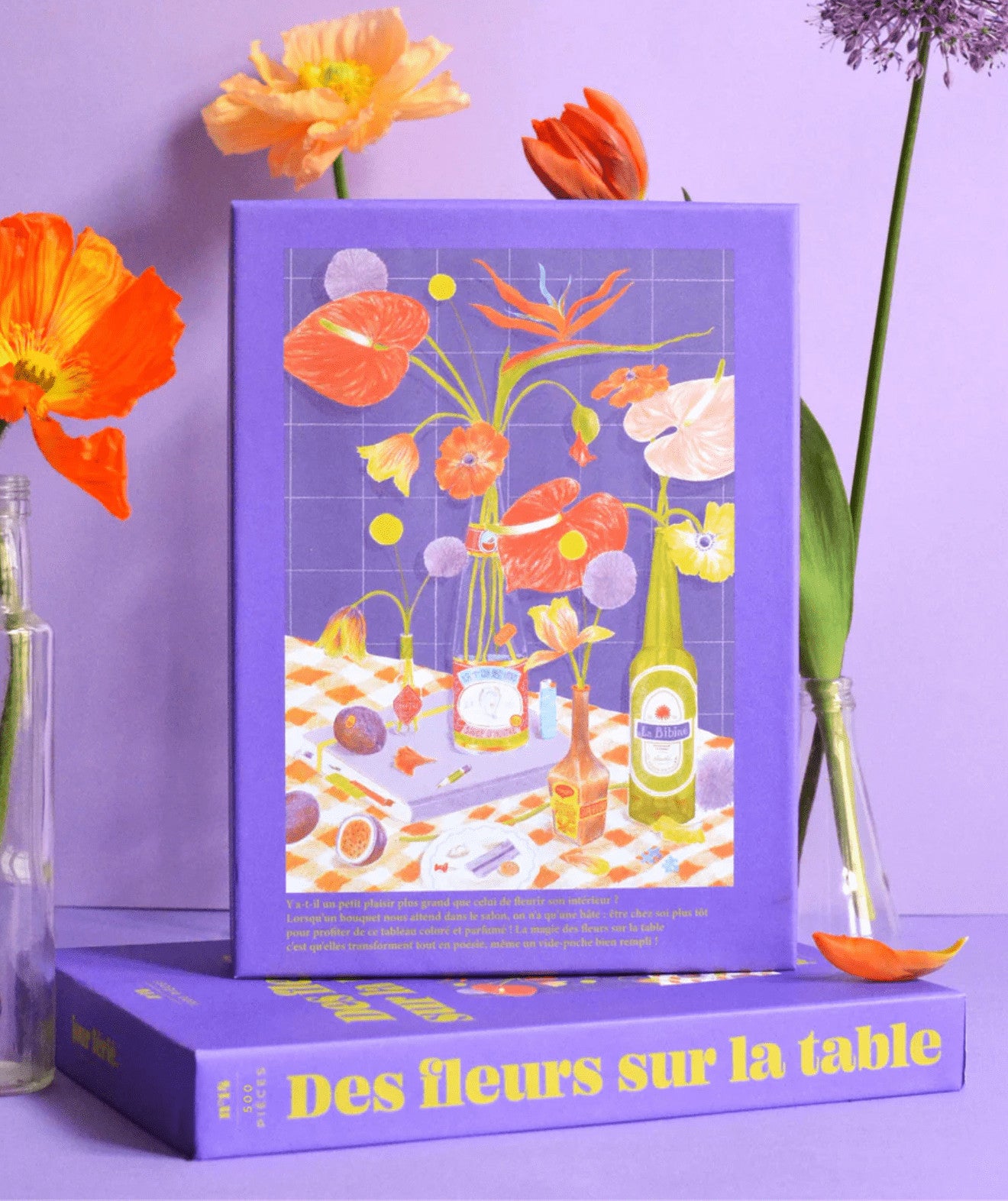 Puzzle Des fleurs sur la table