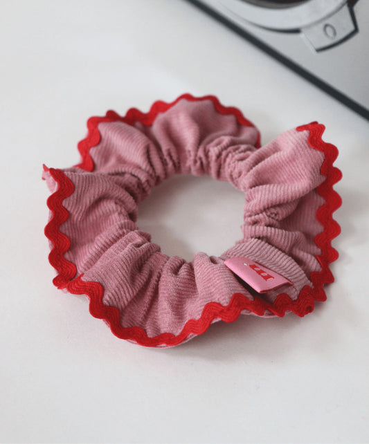 Chouchou Kelly - Velours rose