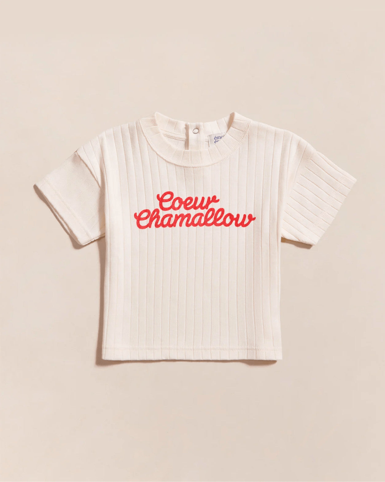 T-shirt Coeur chamallow - Taille 4 ans — Émoi émoi , Lyon