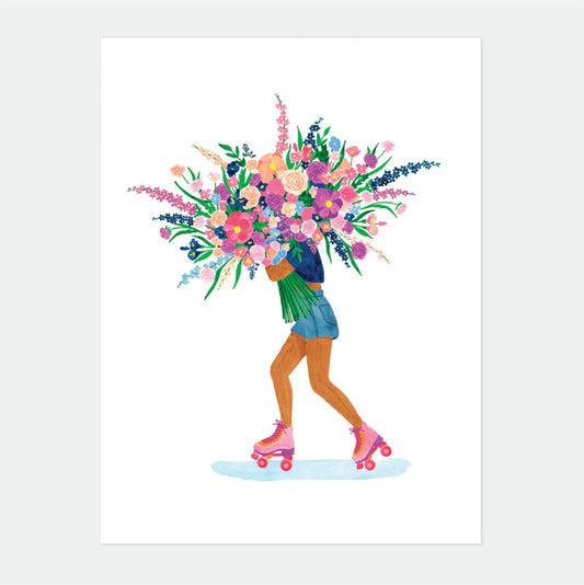 Affiche small - Roller skate