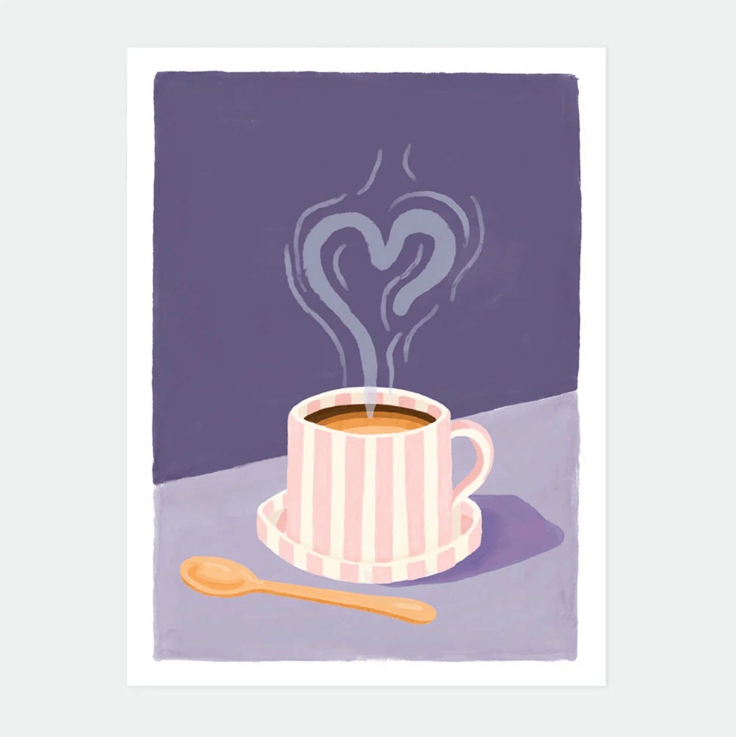 Affiche small - Love coffee