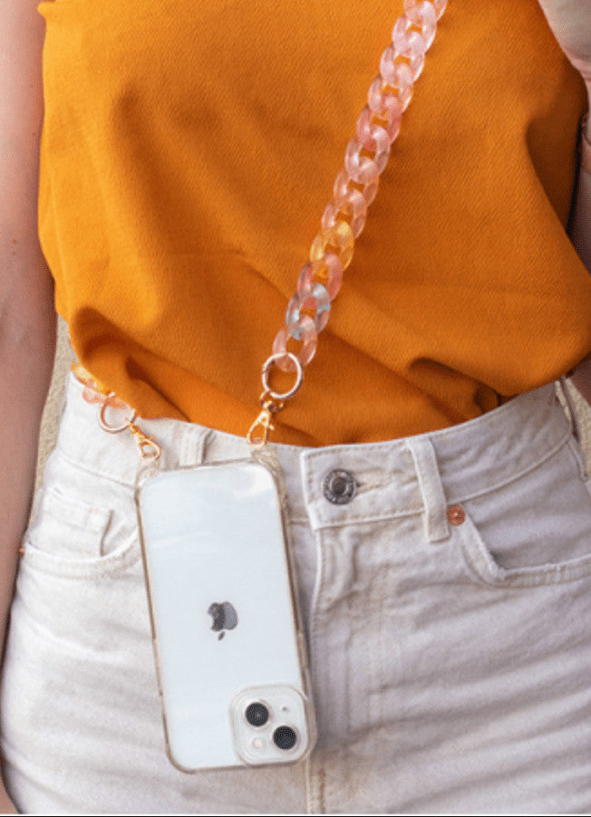 Kit chaîne de téléphone - Maillons pastel