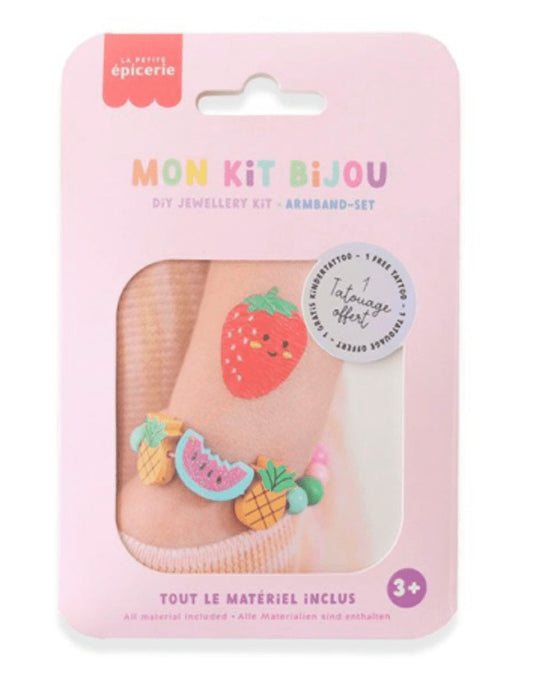 Mon kit bijou enfant - Bracelet fruits