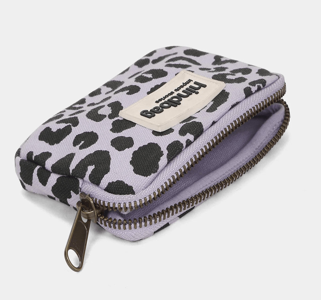 Porte-monnaie Lili - Léopard lilas — Hindbag , Lyon