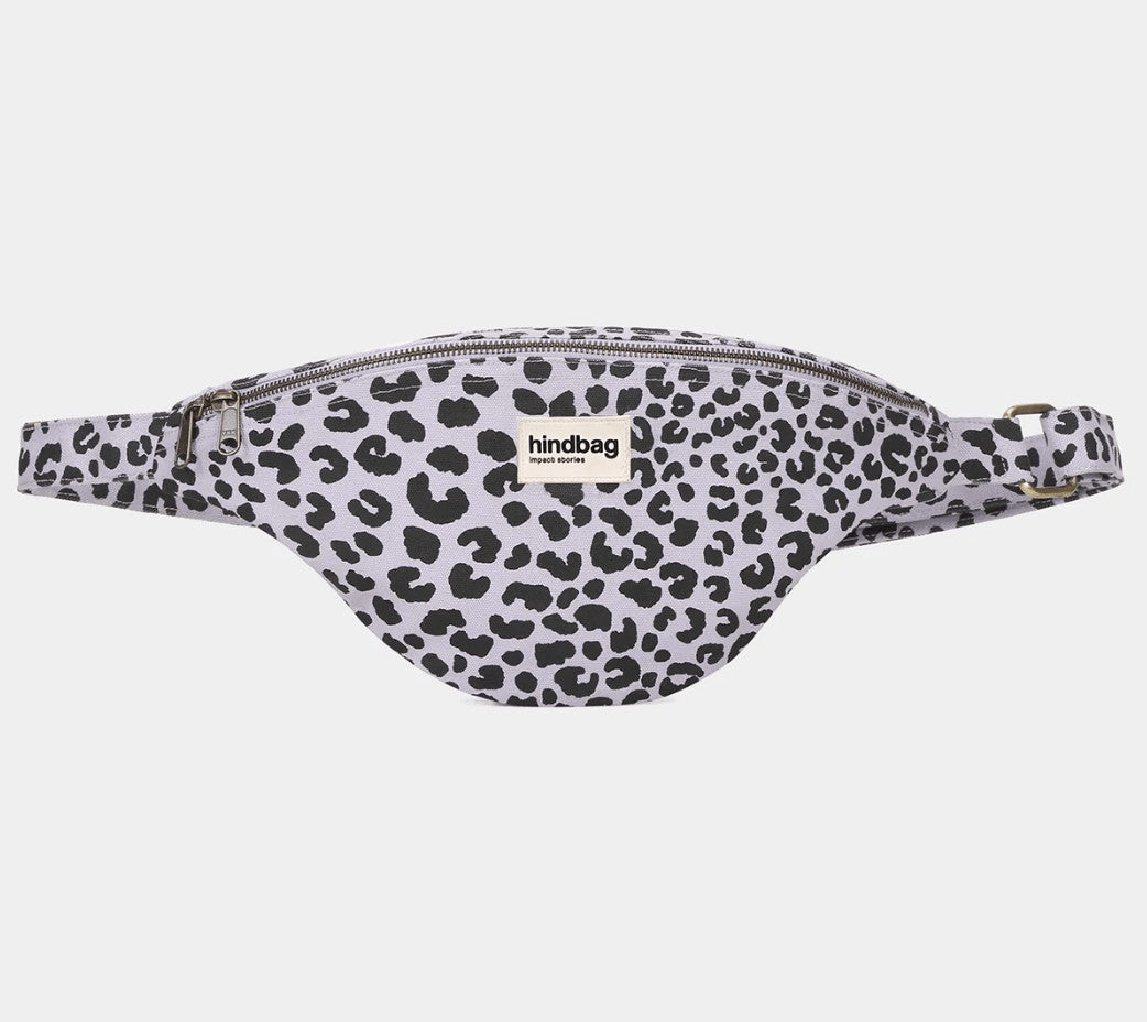 Sac banane Sasha - Léopard lilas