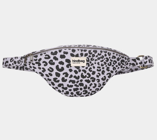Sac banane Sasha - Léopard lilas