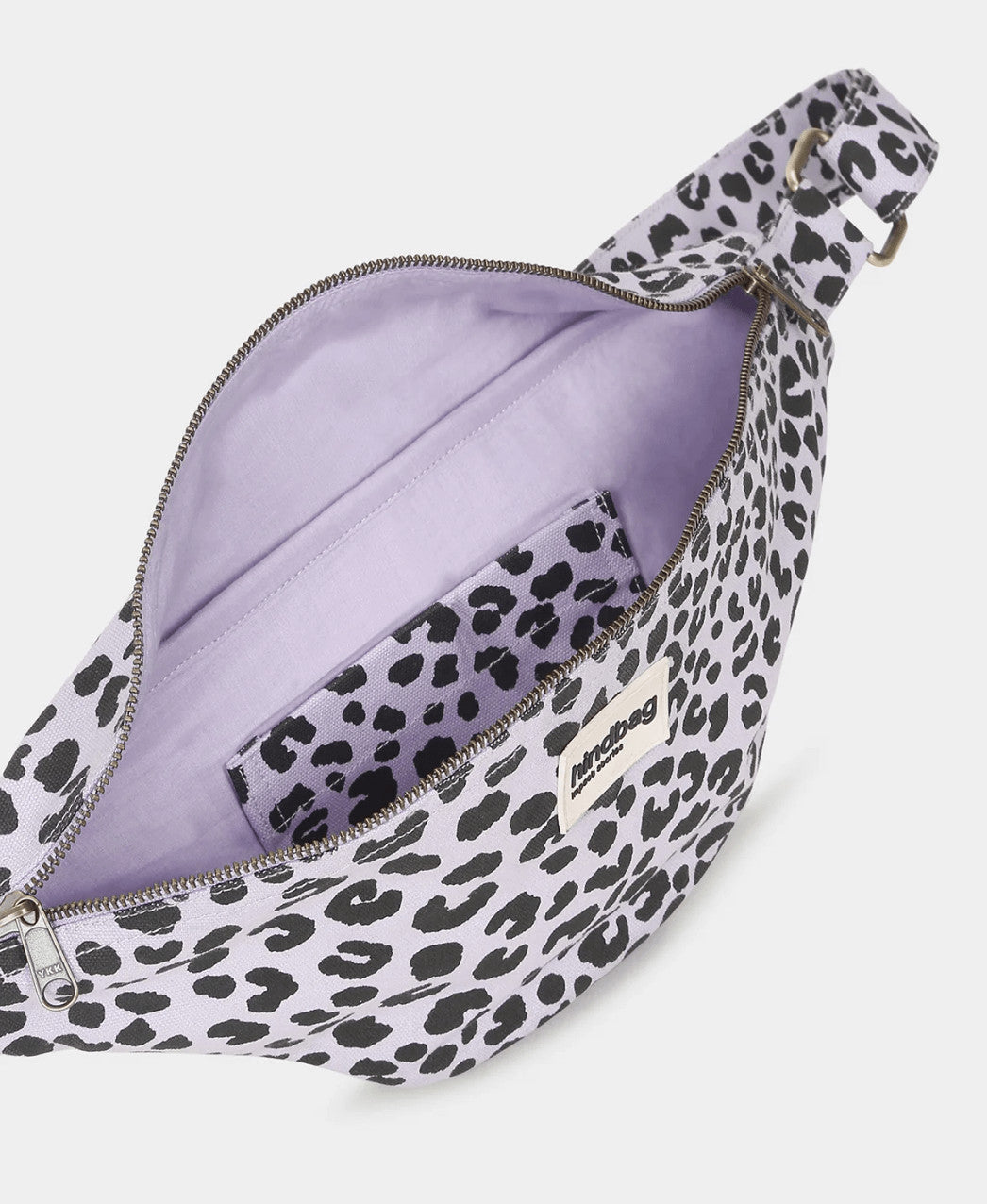 Sac banane Sasha - Léopard lilas