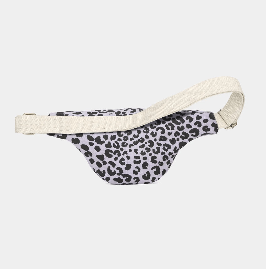 Sac banane Olivia - Léopard lilas