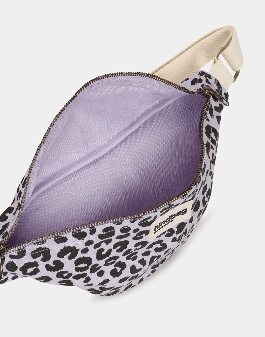 Sac banane Olivia - Léopard lilas