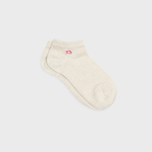 Socquettes unies pailletées Beige - Taille 37/40 — Billybelt , Lyon