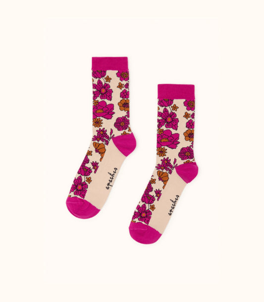 Chaussettes Estrella - Joy macadamia