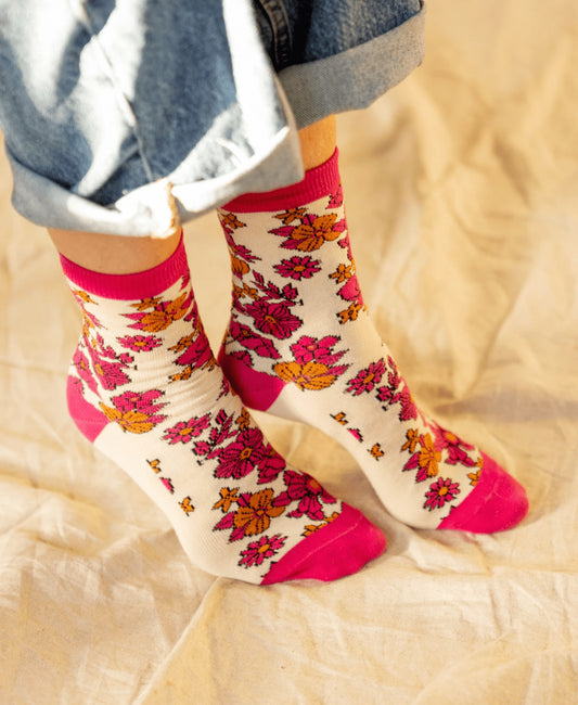 Chaussettes Estrella - Joy macadamia