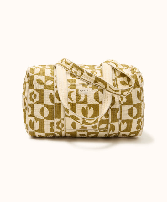 Sac Buddha - Damier tobacco