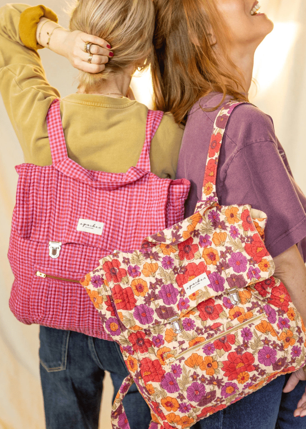 Sac-à-dos Luji - Khadi fuchsia