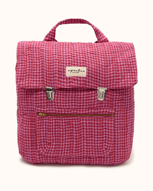 Sac-à-dos Luji - Khadi fuchsia