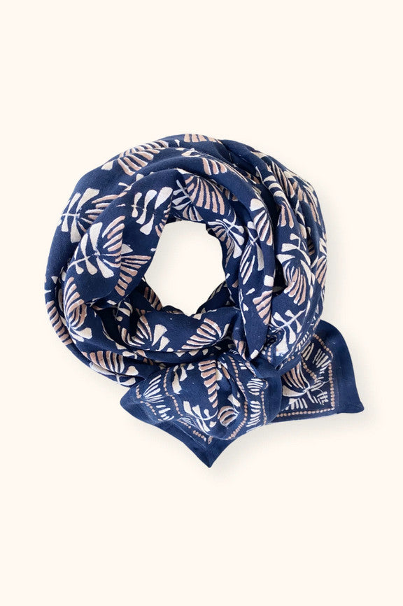 Big foulard Latika Tresse - Graphite
