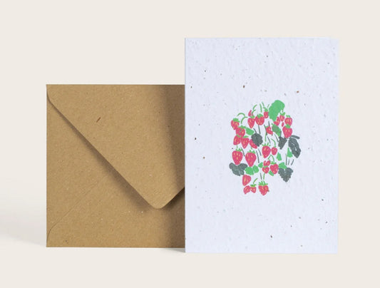 Carte à planter Fragola — Season Paper , Lyon