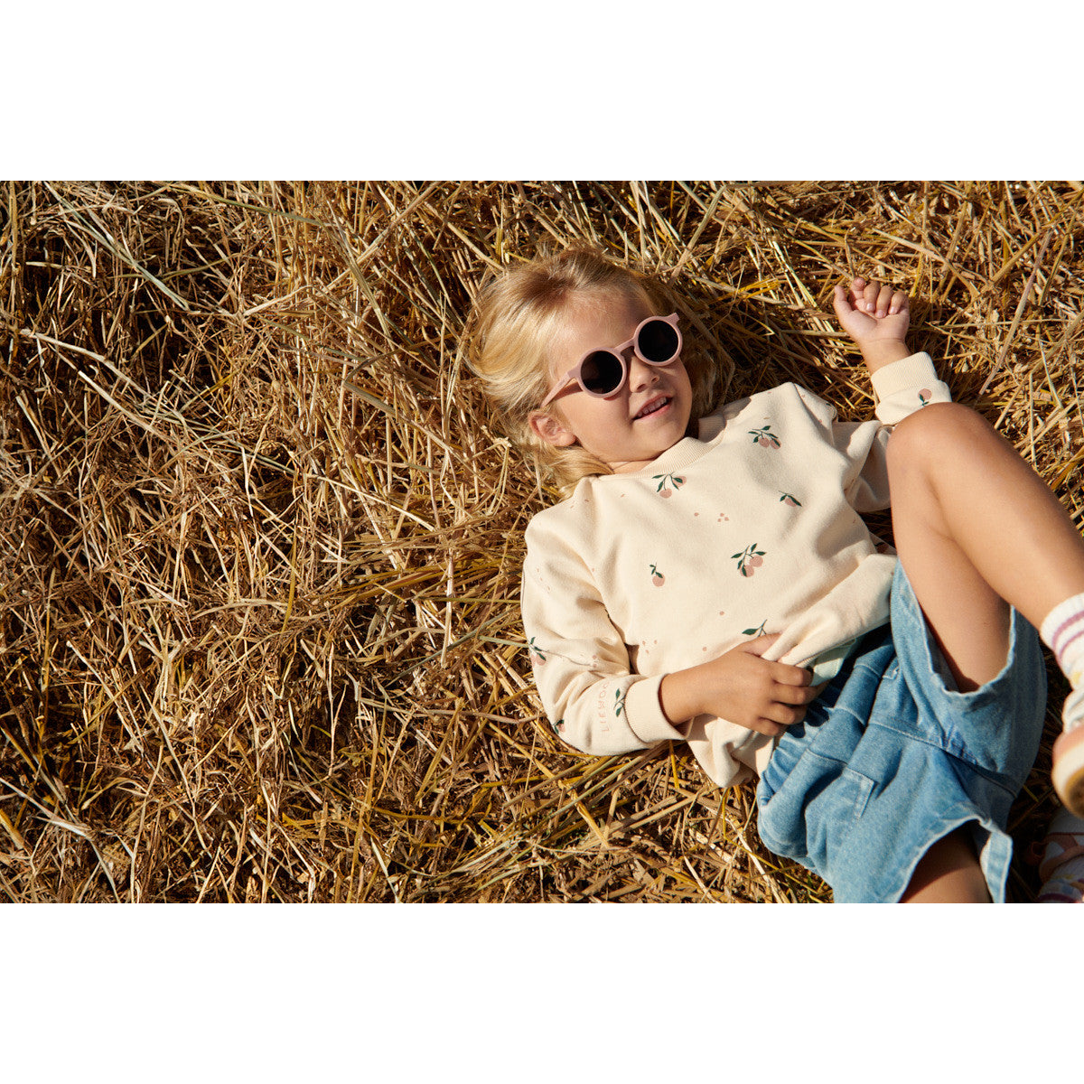 Lunettes de soleil 4/10 ans - Darla Tuscany rose