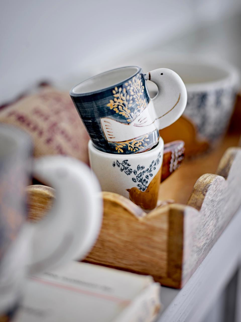 Tasse à expresso hezha oiseau bleu — Bloomingville , Lyon